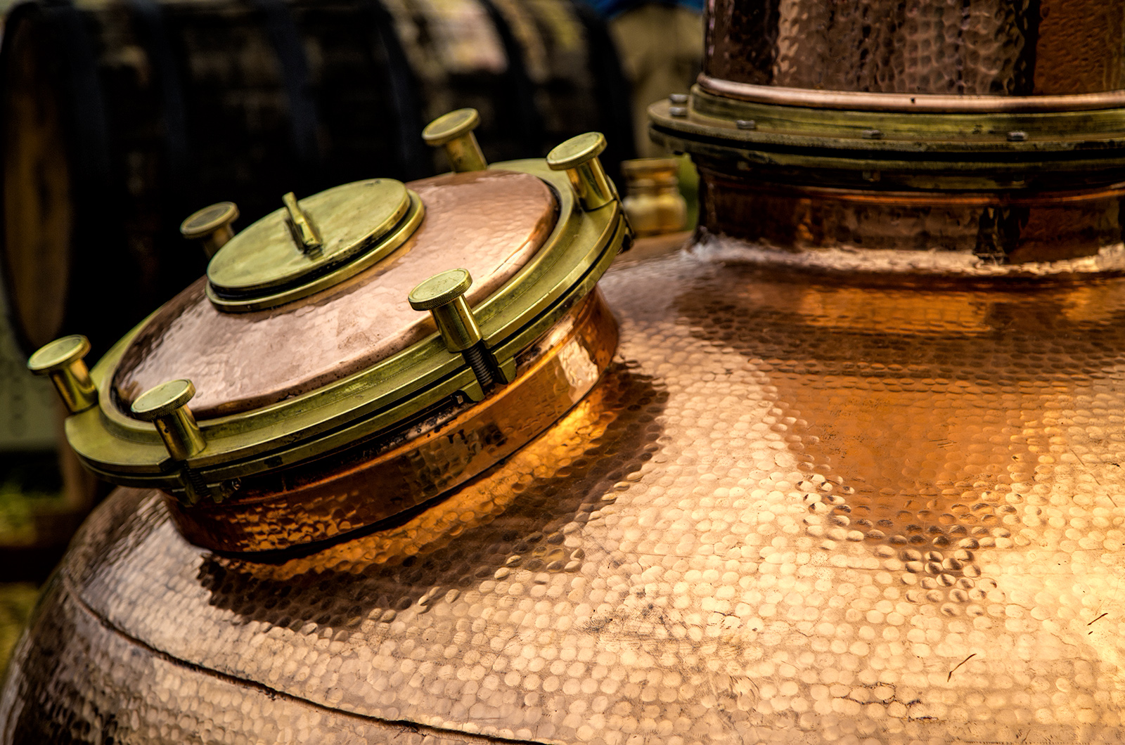 Espanita - pot still distillation